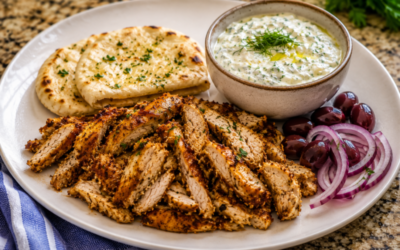 Chicken Shawarma with GF Naan